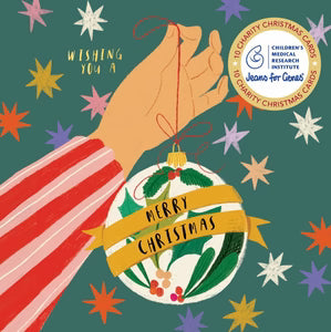 Charity Christmas Card 2025 10pk CMRI Bauble Magic