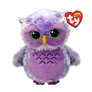 Ty Beanie Boos Owlivia Purple Owl