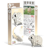 Eugy 3D Cardboard Model Kit Sheep