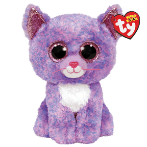 Ty Beanie Boos Cassidy Regular Lavender Cat