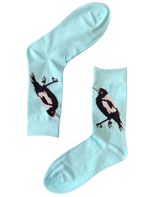 Sole Mates Socks Magpie Blue