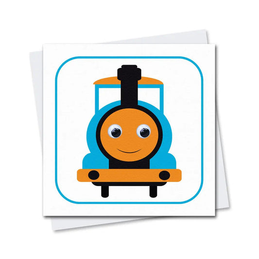 Greeting Cards Googly Eyes Stevie Steam Train