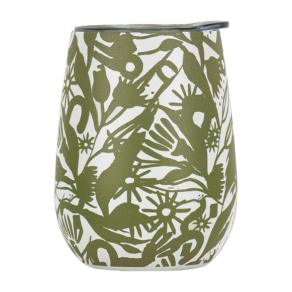 Annabel Trends Wine Tumbler Abstract Gum