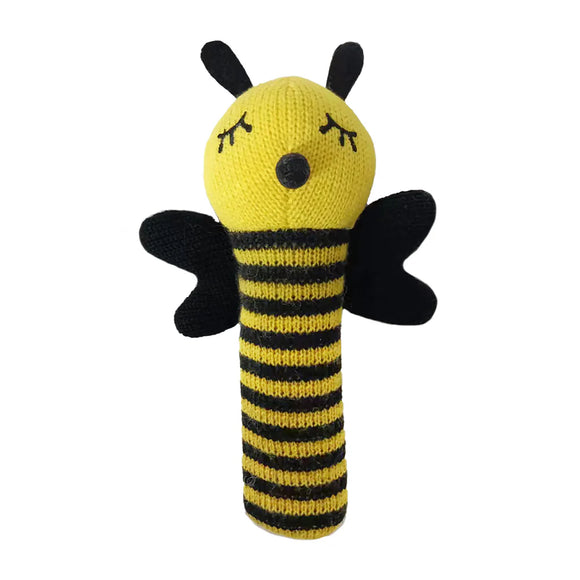 Annabel Trends Hand Rattle Knit Bumble  Bee