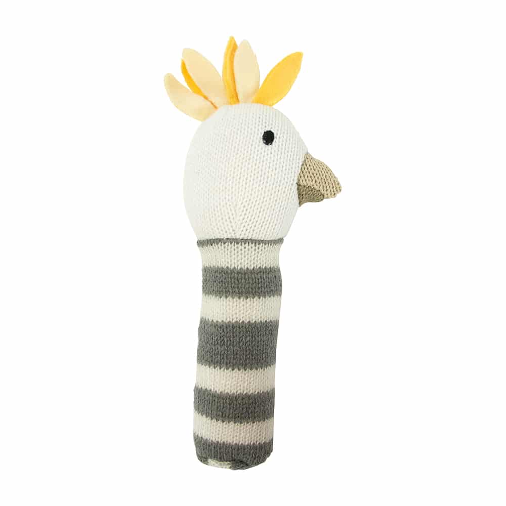 Annabel Trends Hand Rattle Cockatoo