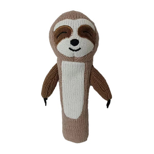 Annabel Trends Hand Rattle Knit Sloth