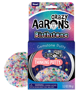 Crazy Aarons Thinking Putty Trendsetters Birthstone