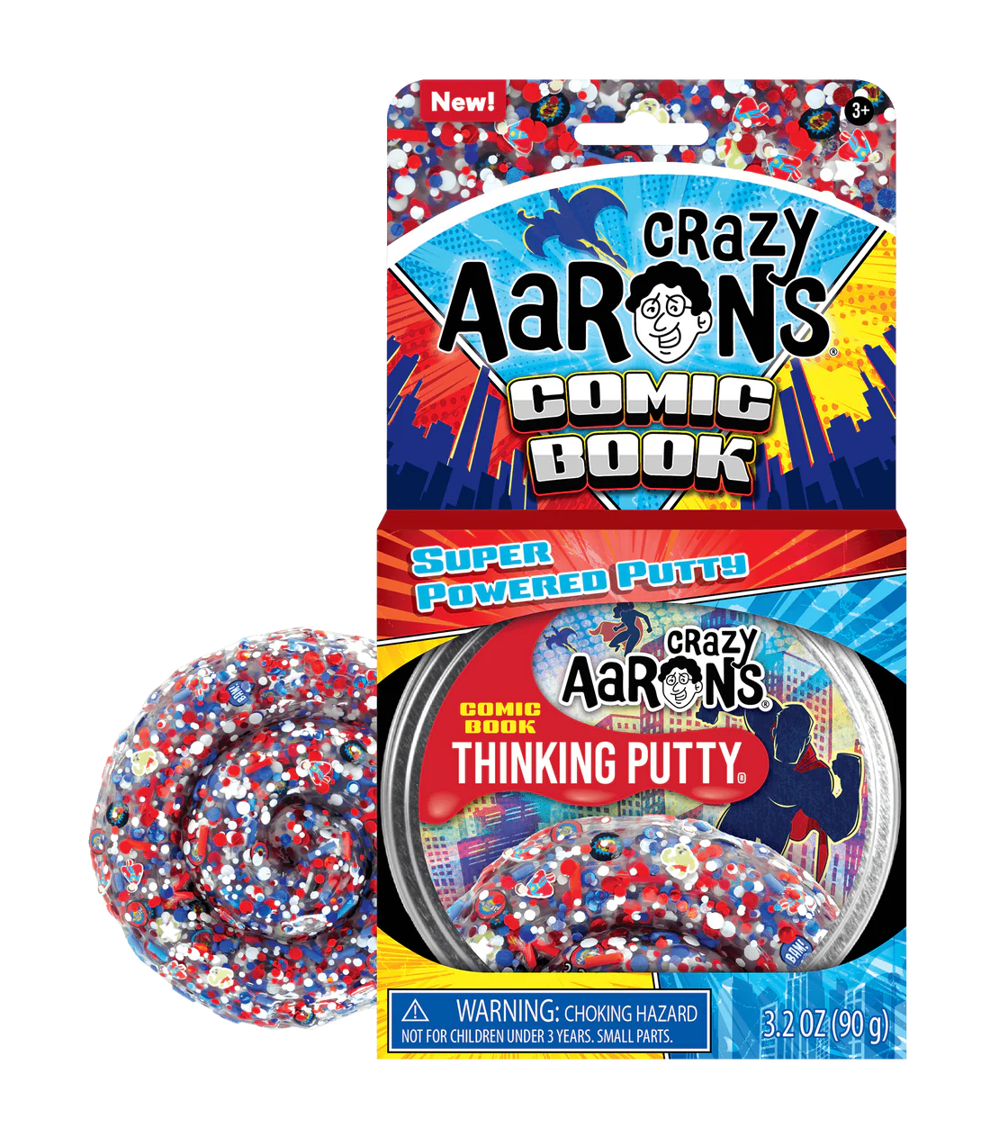 Crazy Aaron's Comic Book Thinking Putty