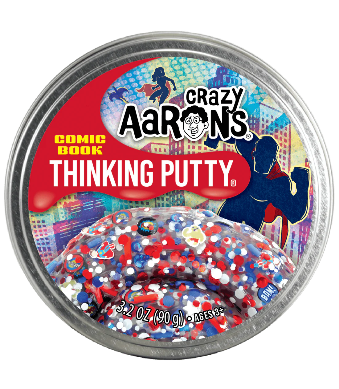 Crazy Aaron's Comic Book Thinking Putty