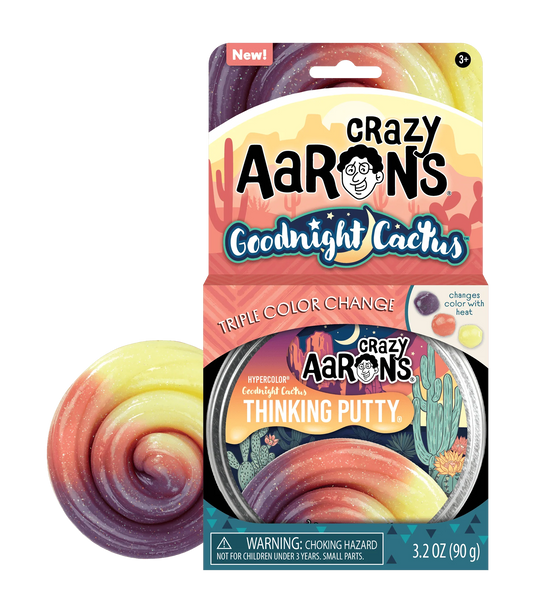 Crazy Aaron's Trendsetters Putty Goodnight Cactus