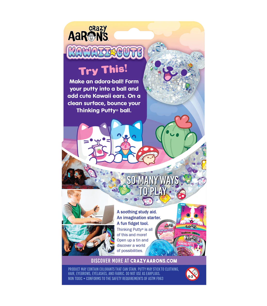 Crazy Aaron's Trendsetters Putty Kawaii Cute