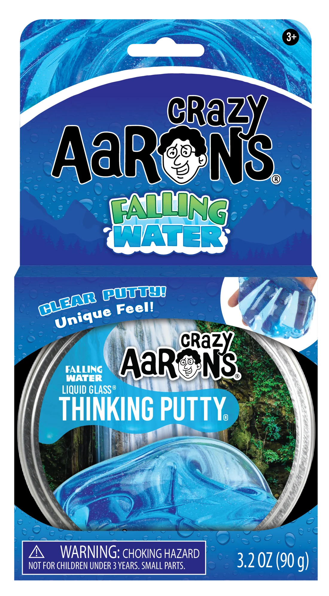 Crazy Aaron's Falling Water Liquid Glass Thinking Putty