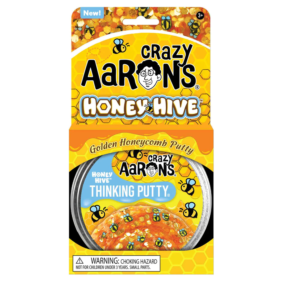 Crazy Aaron's Thinking Putty Trendsetters Honey Hive