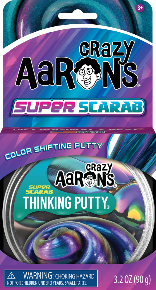 Crazy Aaron's Putty Super Illusions Super Scarab