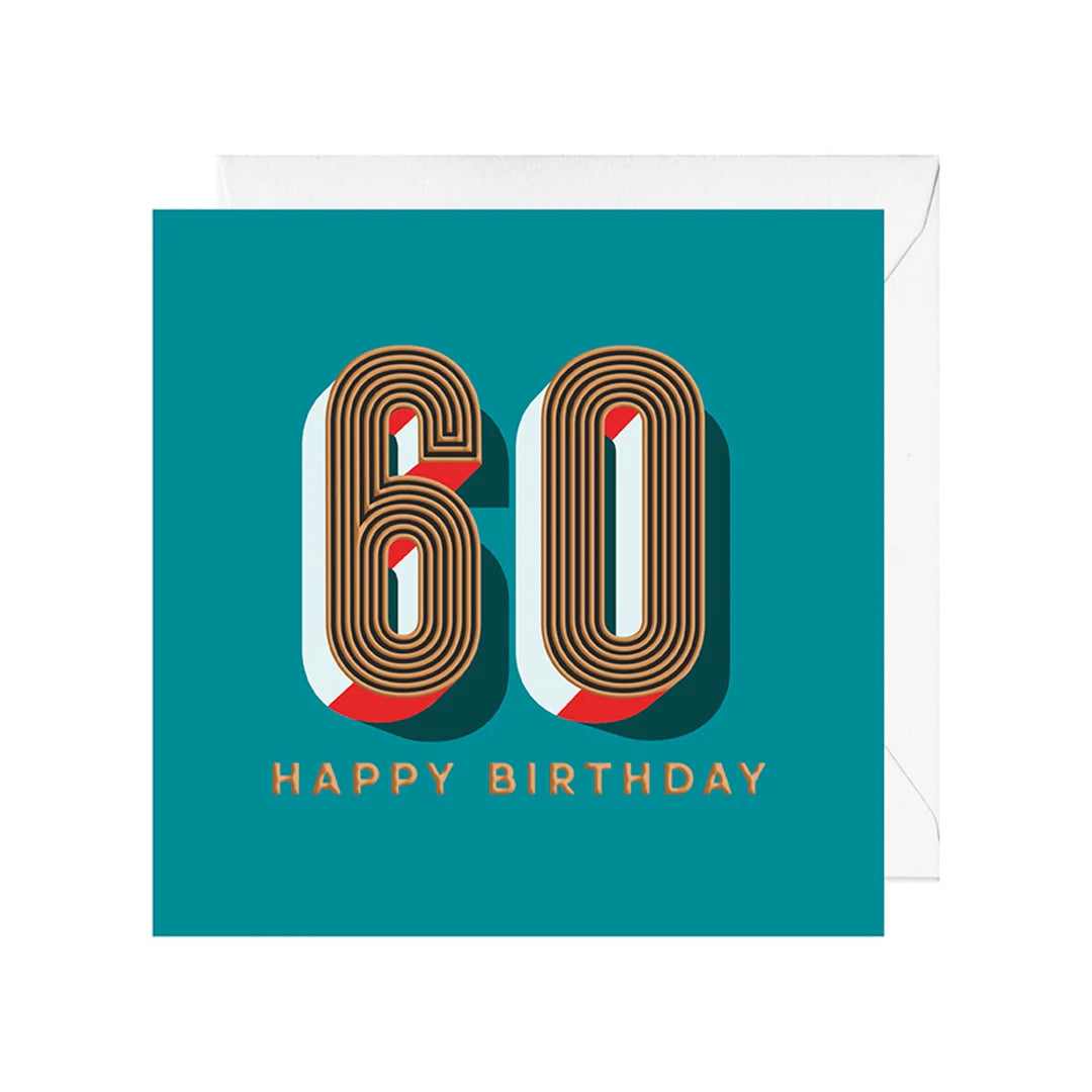 Rosanna Rossi Greeting Card 60th Emerald Green