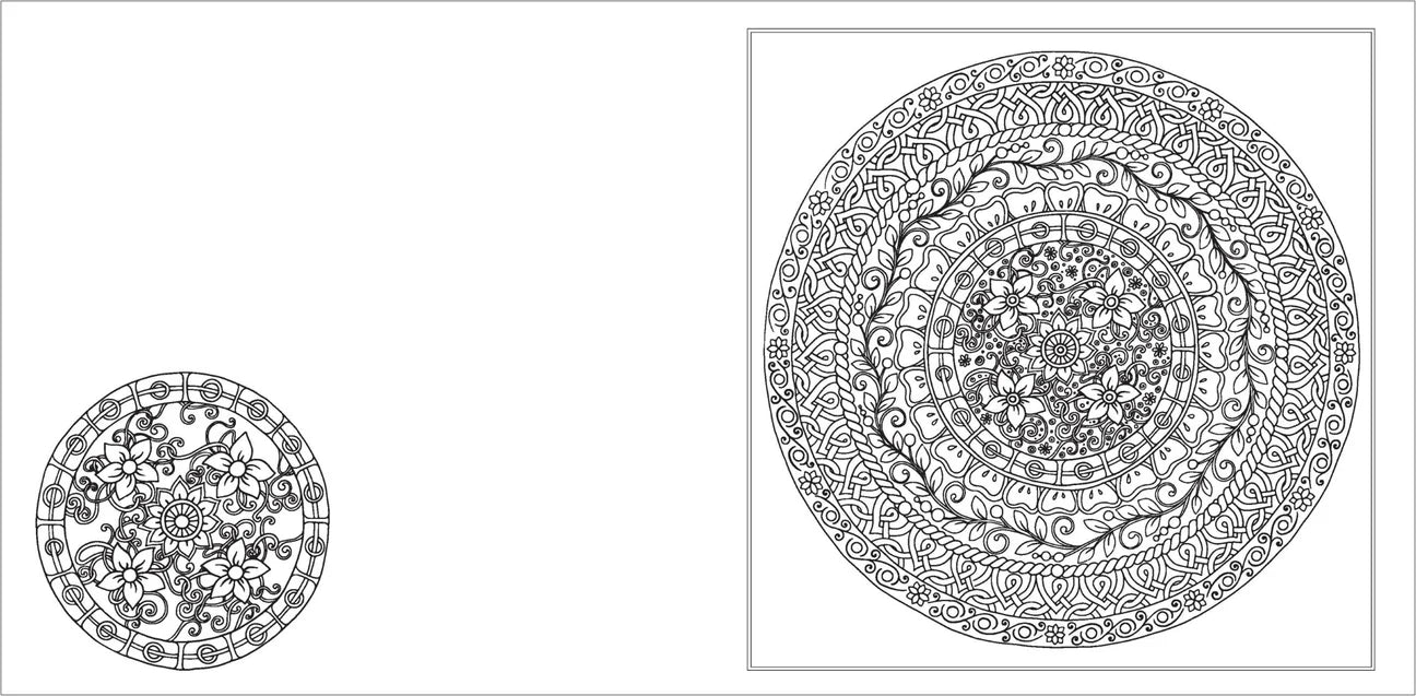 Happy Thoughts Calm Colouring Book