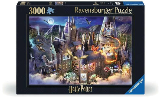 Ravensburger 3000pc Jigsaw Puzzle Hogwarts Castle Cutaway
