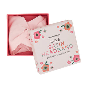 Annabel Trends Luxe Satin Headband Melon