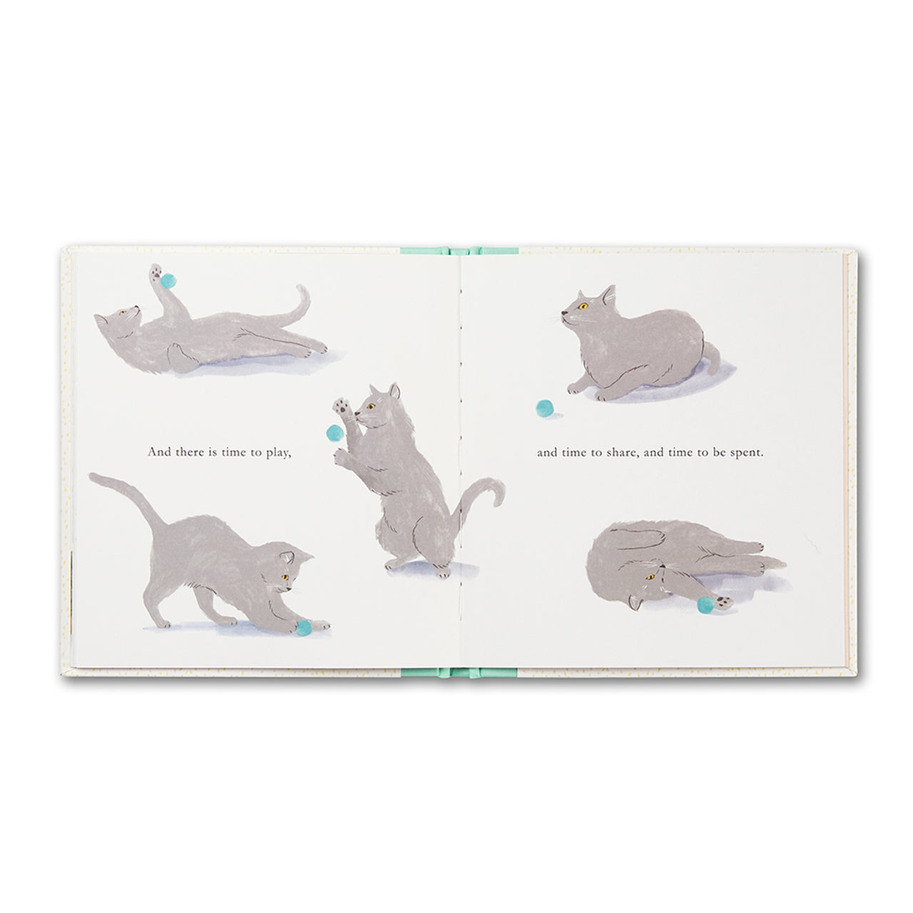 When You Love A Cat Hard Back Book