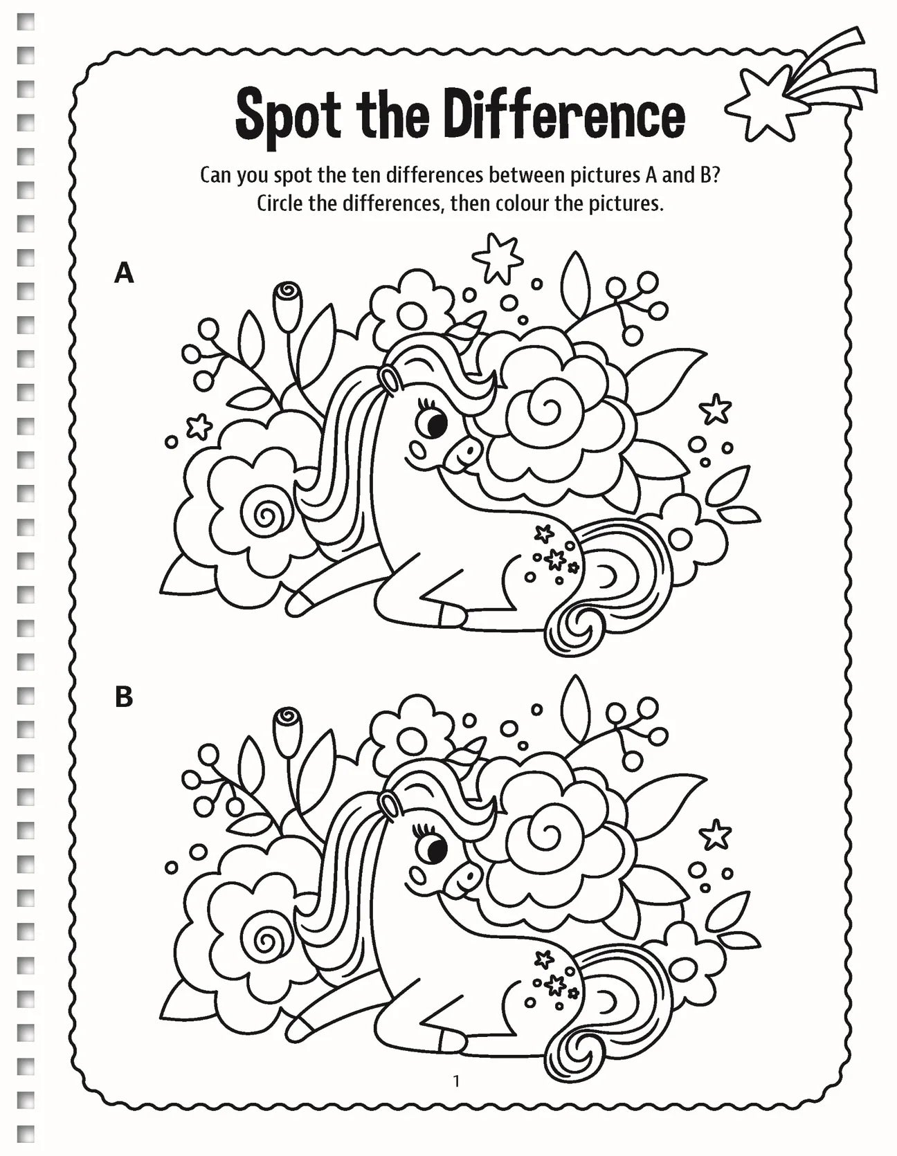 Velvet Art Activity Book Unicorns