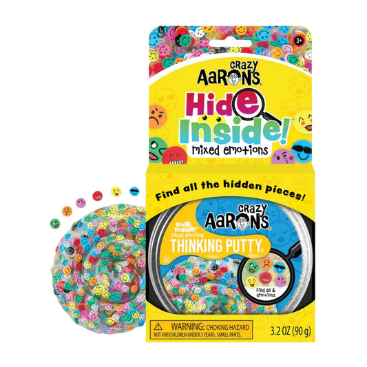 Crazy Aaron's Thinking Putty Hide Inside Mixed Emotions