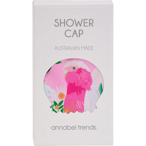 Annabel Trends Linen Shower Cap Galah