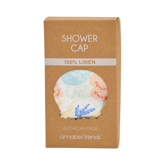 Annabel Trends Linen Shower Cap Shelly Beach