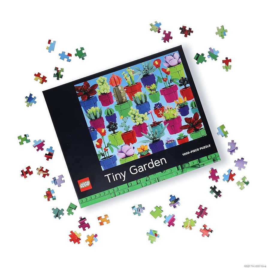 1000pc Jigsaw Puzzle Lego Tiny Garden