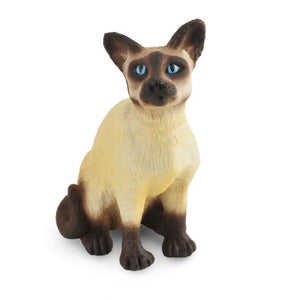 CollectA Cat Figurine Sitting Siamese Cat