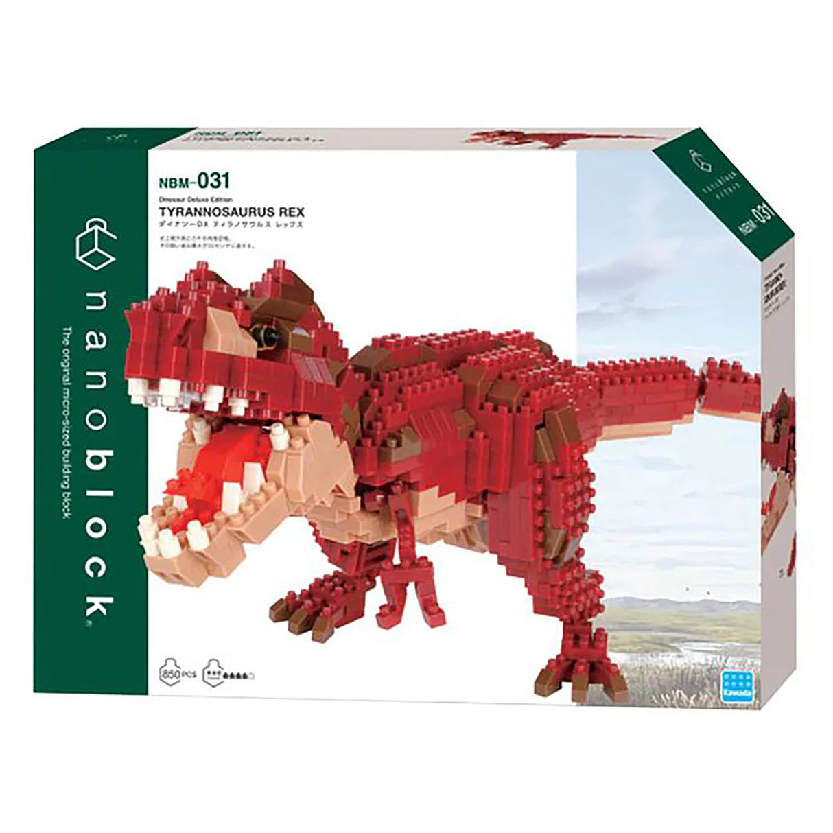 Nanoblock Tyrannosaurus Rex Deluxe Edition