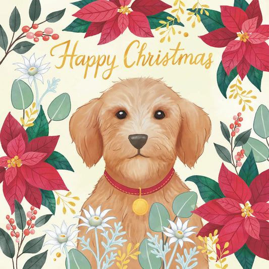 Charity Christmas Card 2025 10pk RSPCA Christmas Dog