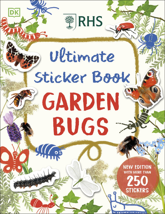 RHS Ultimate Sticker Book Garden Bugs Softcover Activty Book