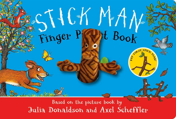 Stick Man by Julia Donaldson and Axel Scheffler Finger Puppet Book