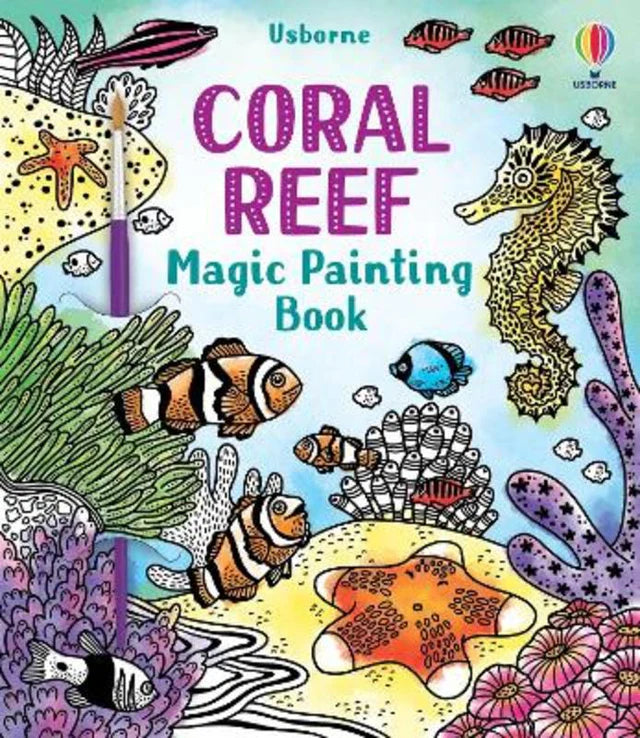 Usborne Magic Painting Book Coral Reef