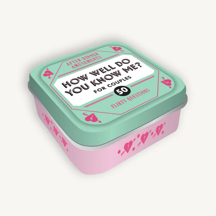 Chronicle Books How Well Do You Know Me After Dinner Amusements 50 Questions