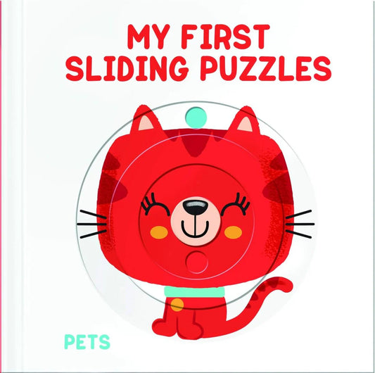 My First Sliding Puzzles Pets Board Book