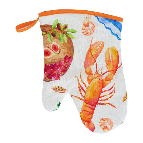 Annabel Trends Linen Oven Mit Seafood Multi