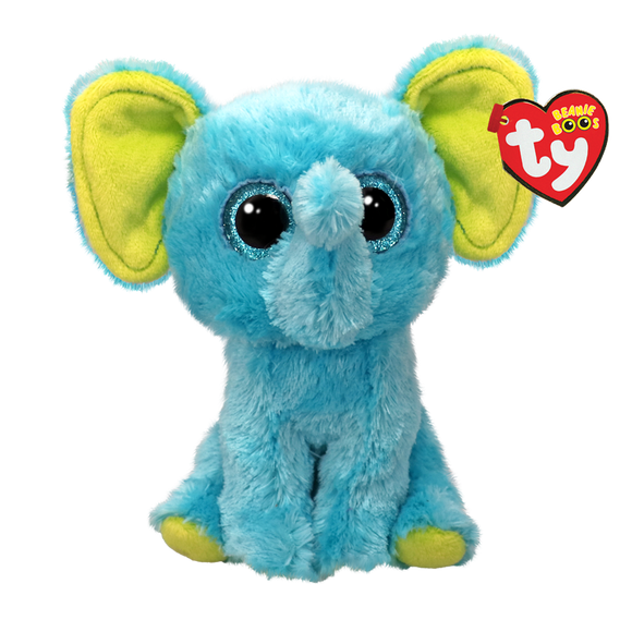 Ty Beanie Boos Trunkles Blue Elephant