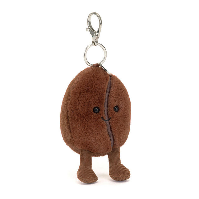 Jellycat Plush Amuseables Coffee Bean Bag Charm