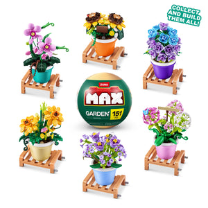 Zuru Max Garden Pot Assorted Building Bricks