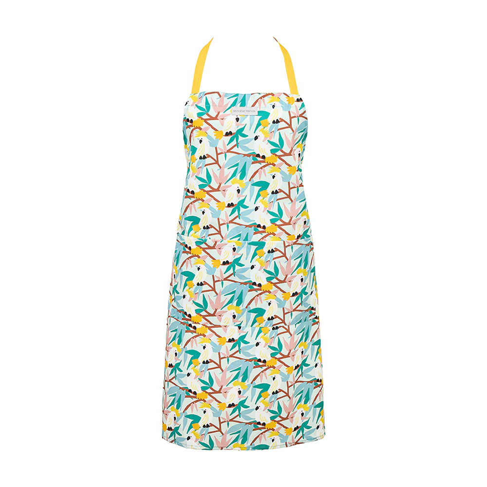 Annabel Trends Apron White Cockatoos