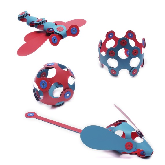 Clixo Magnetic Itsy Pack Flamingo/Turquoise