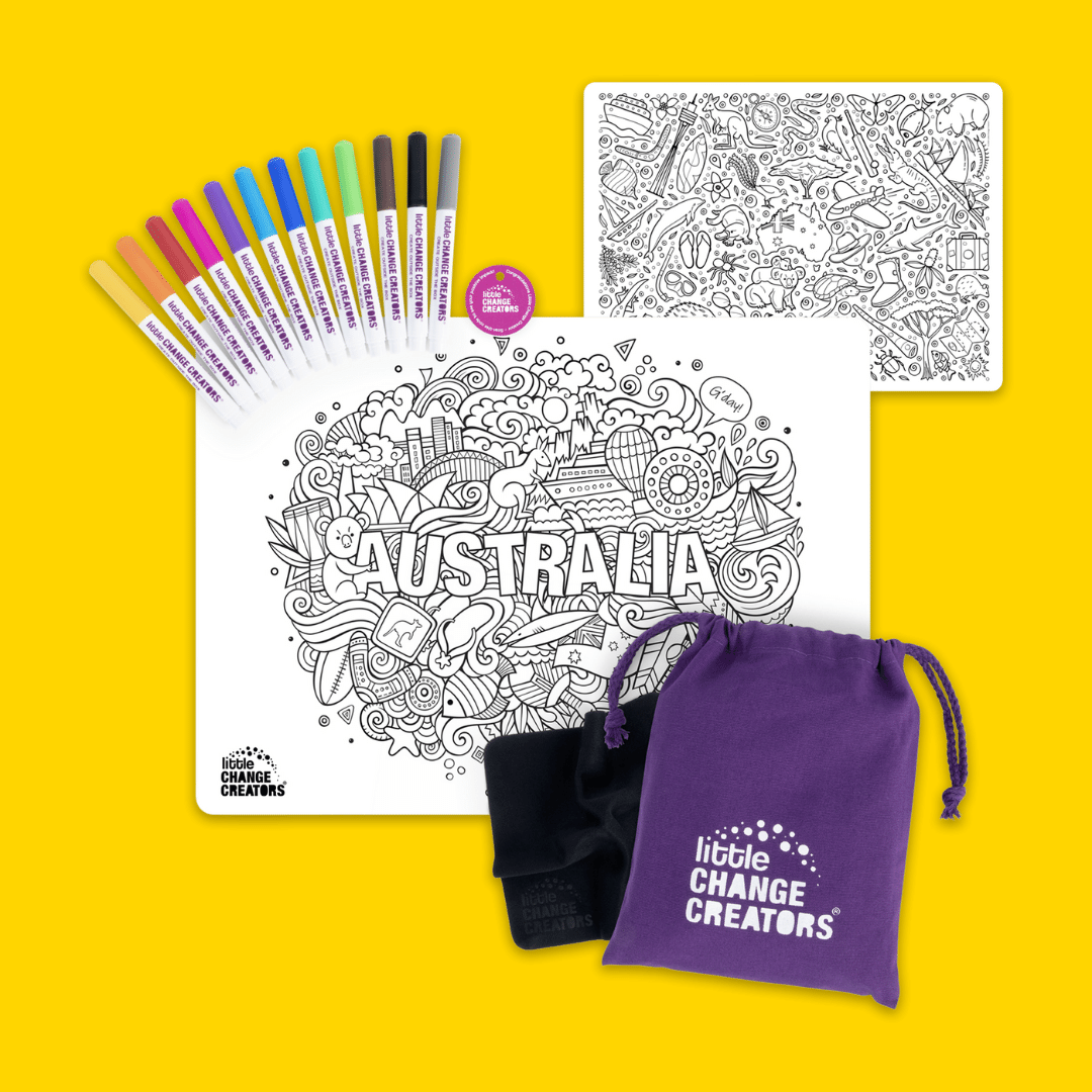 Re-Fun-able Reusable Colouring Set Australia