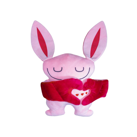 Bumpas 35cm Weighted Plush Lucky Pink