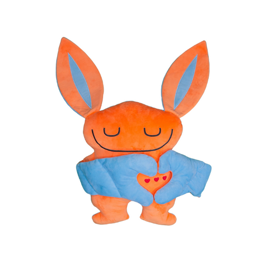 Bumpas 35cm Weighted Plush Zeek Orange