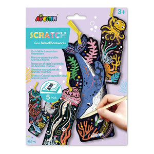 Avenir Scratch Sea Animal Bookmarks