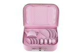 Pink Tin Tea Set in Suitcase