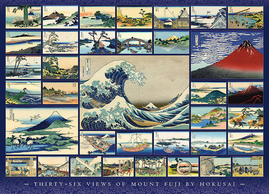 Cobble Hill 1000pc Jigsaw Puzzle Hokusai