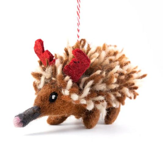 Vevoke Charity Felt Christmas Decoration Echidna Edna