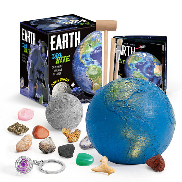 Planet Explore Earth Big Treasures Dig Kit